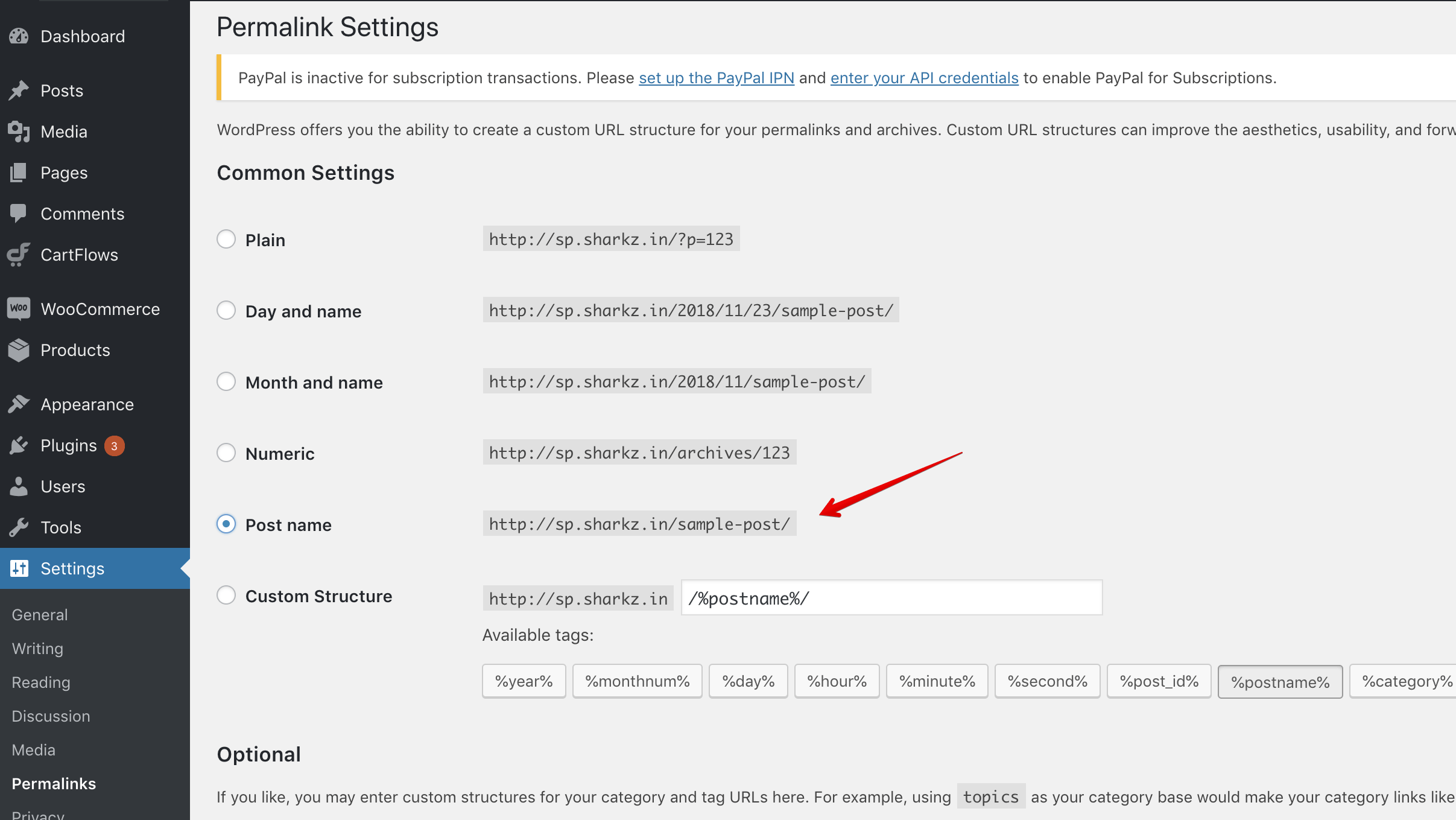 best-permalinks-settings