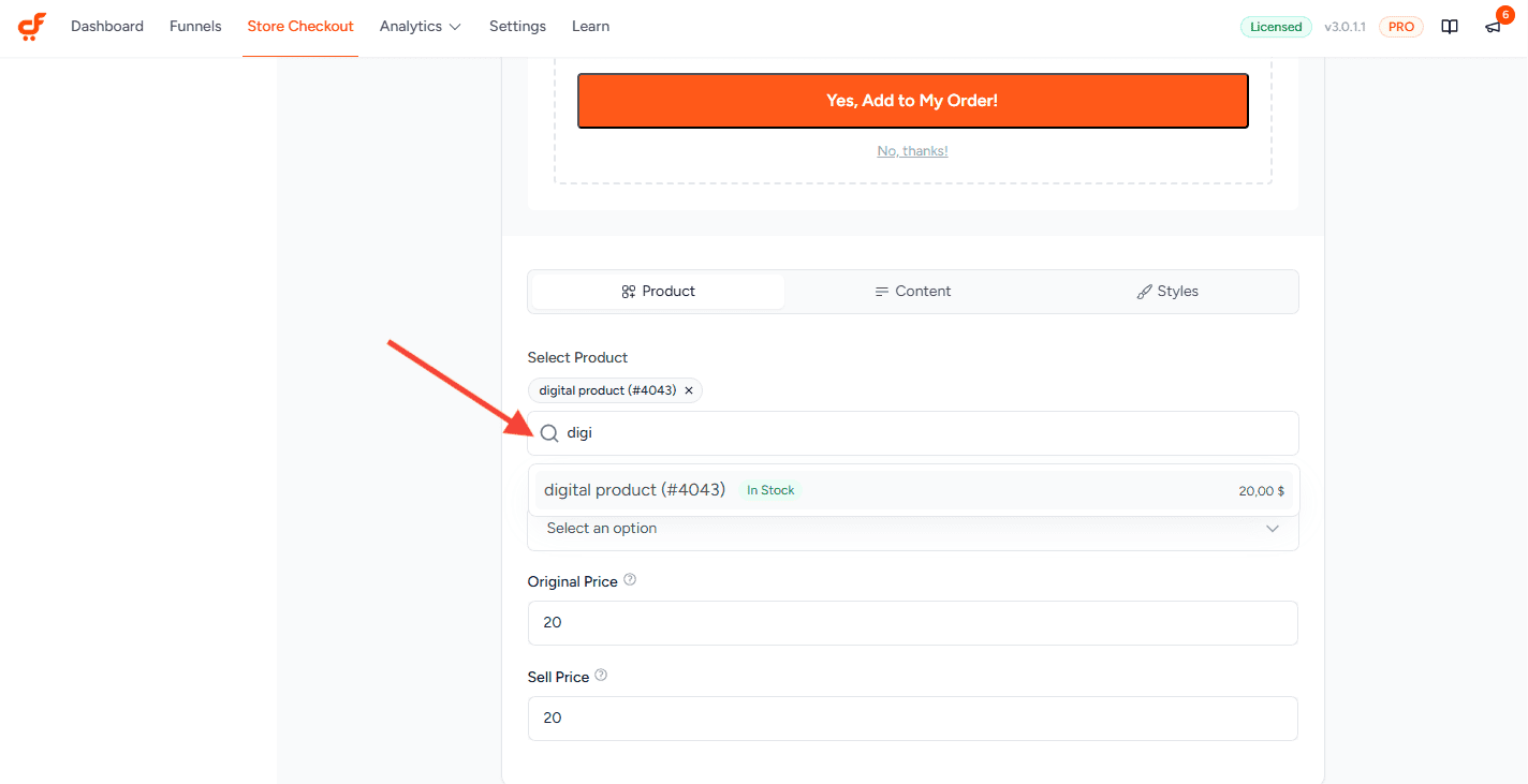 cartflows add checkout offer product 3.0