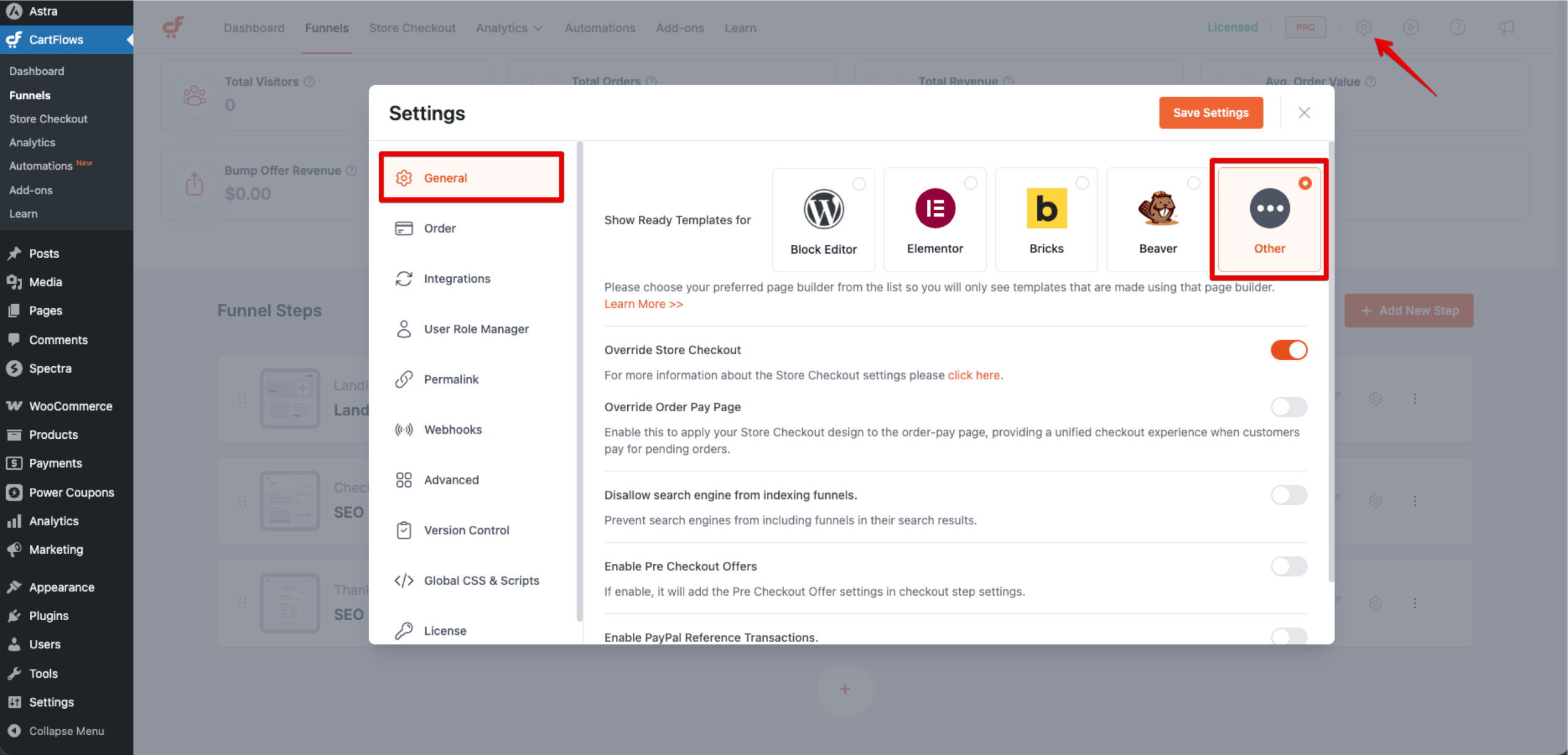How to Modify the Checkout Page Using Backend Settings Other page builder