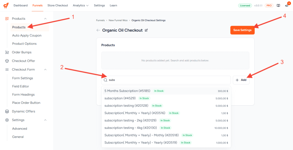 cartflows add product 3.0