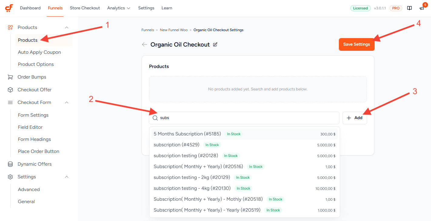 cartflows add product 3.0