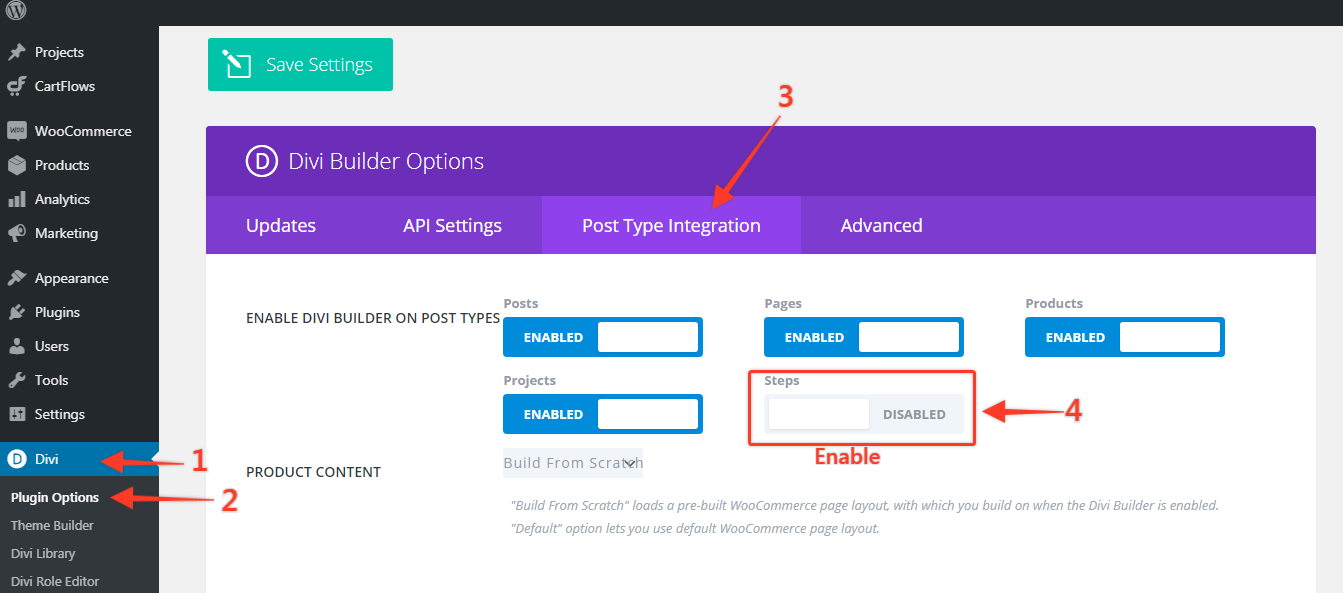 The Divi Builder Plugin