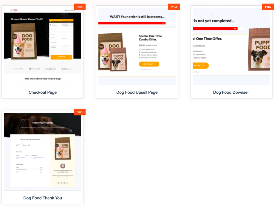 cartflows sales funnel template