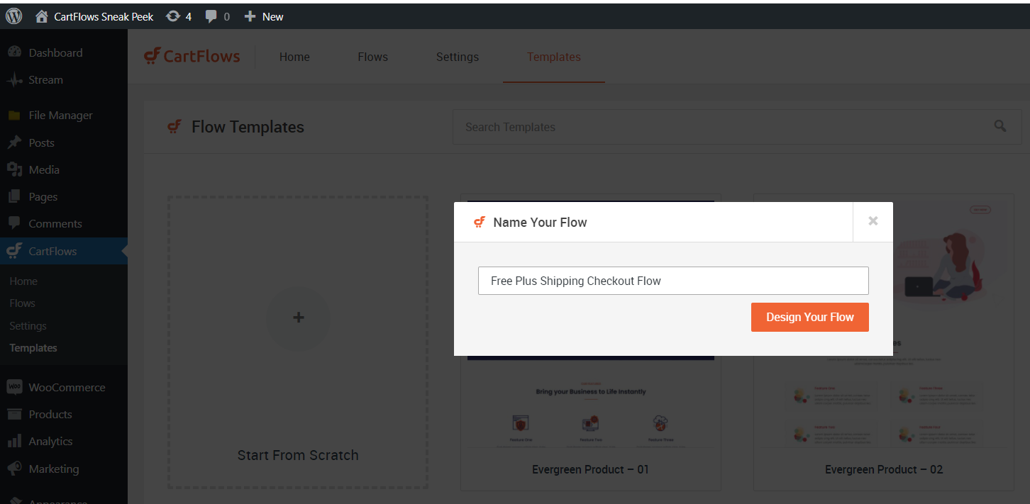 Free Plus Shipping Configure Cartflows Flow