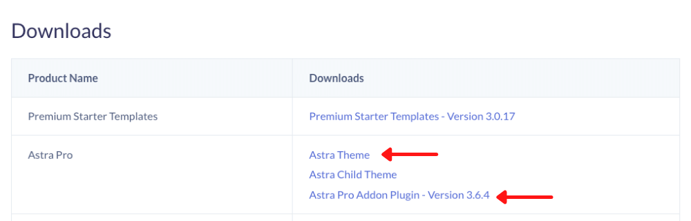 Download Astra Pro