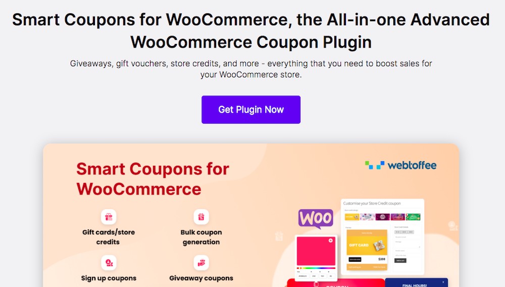 Smart Coupons for WooCommerce