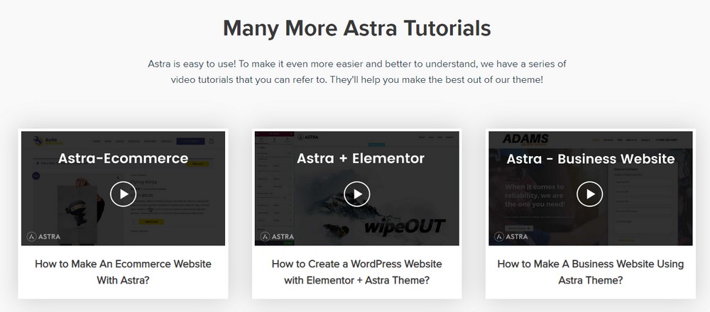 astra thanks for downloading page