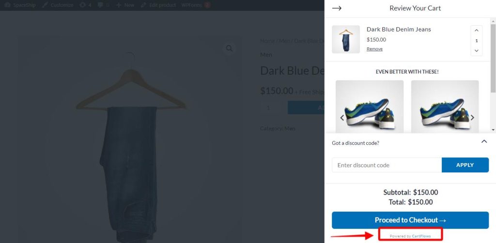 Modern-cart-for-woocommerce-floating-cart-owrd-by-frontend 