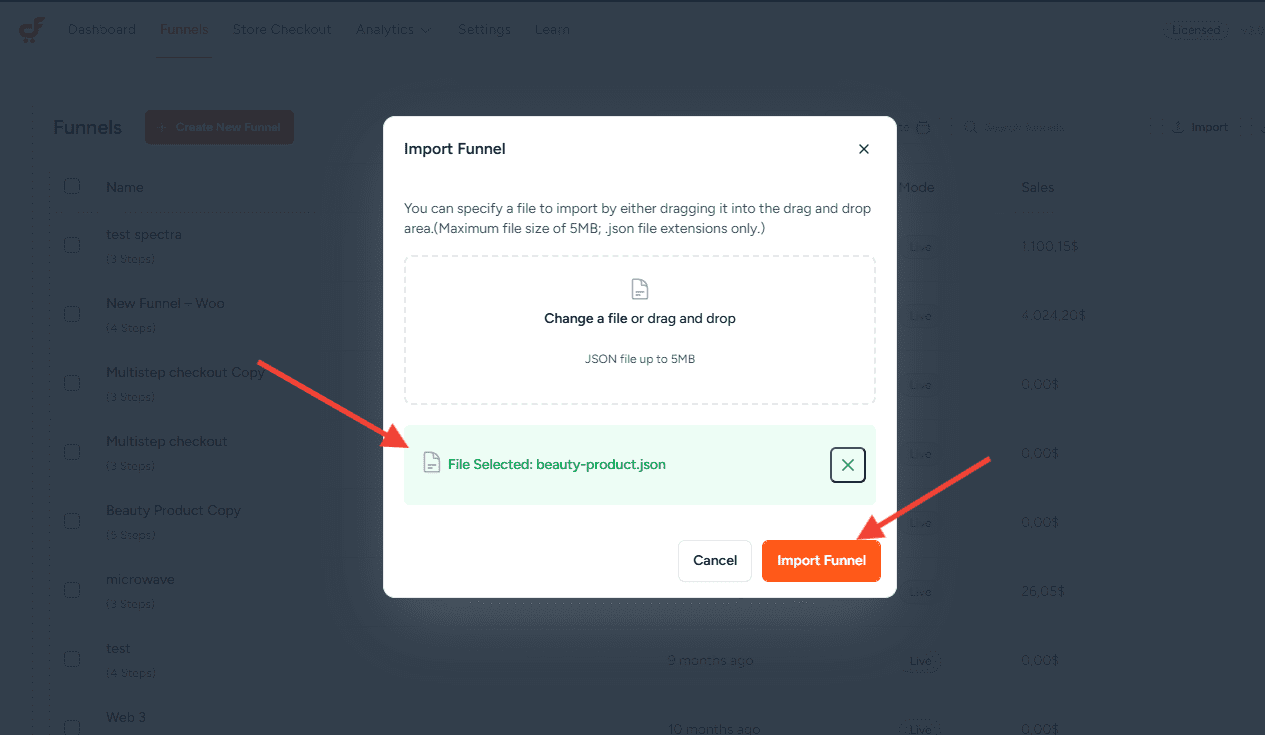 import divi template 3.0