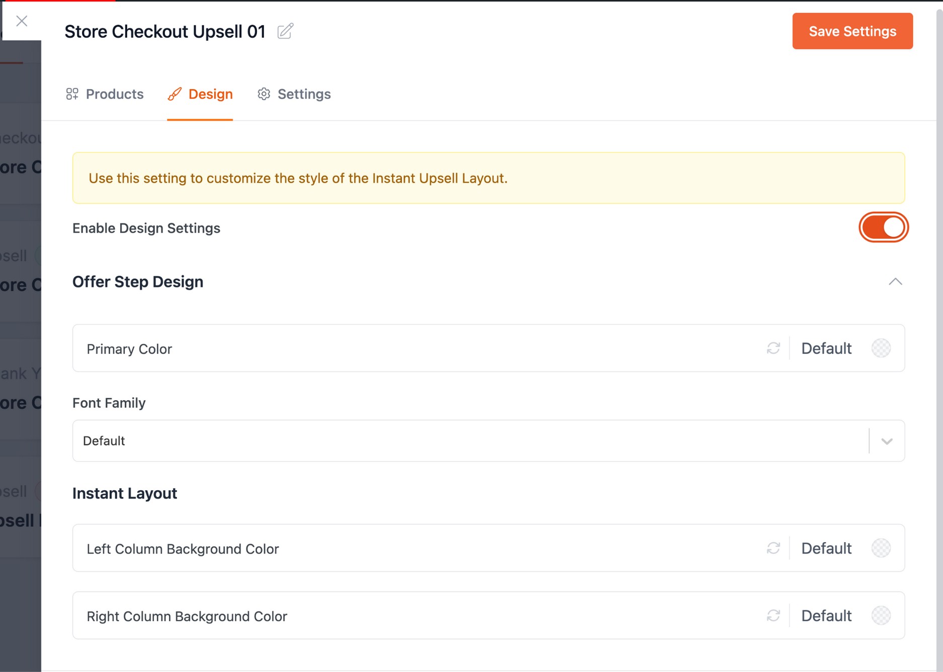 modify the layouts to match your brand colors and design language