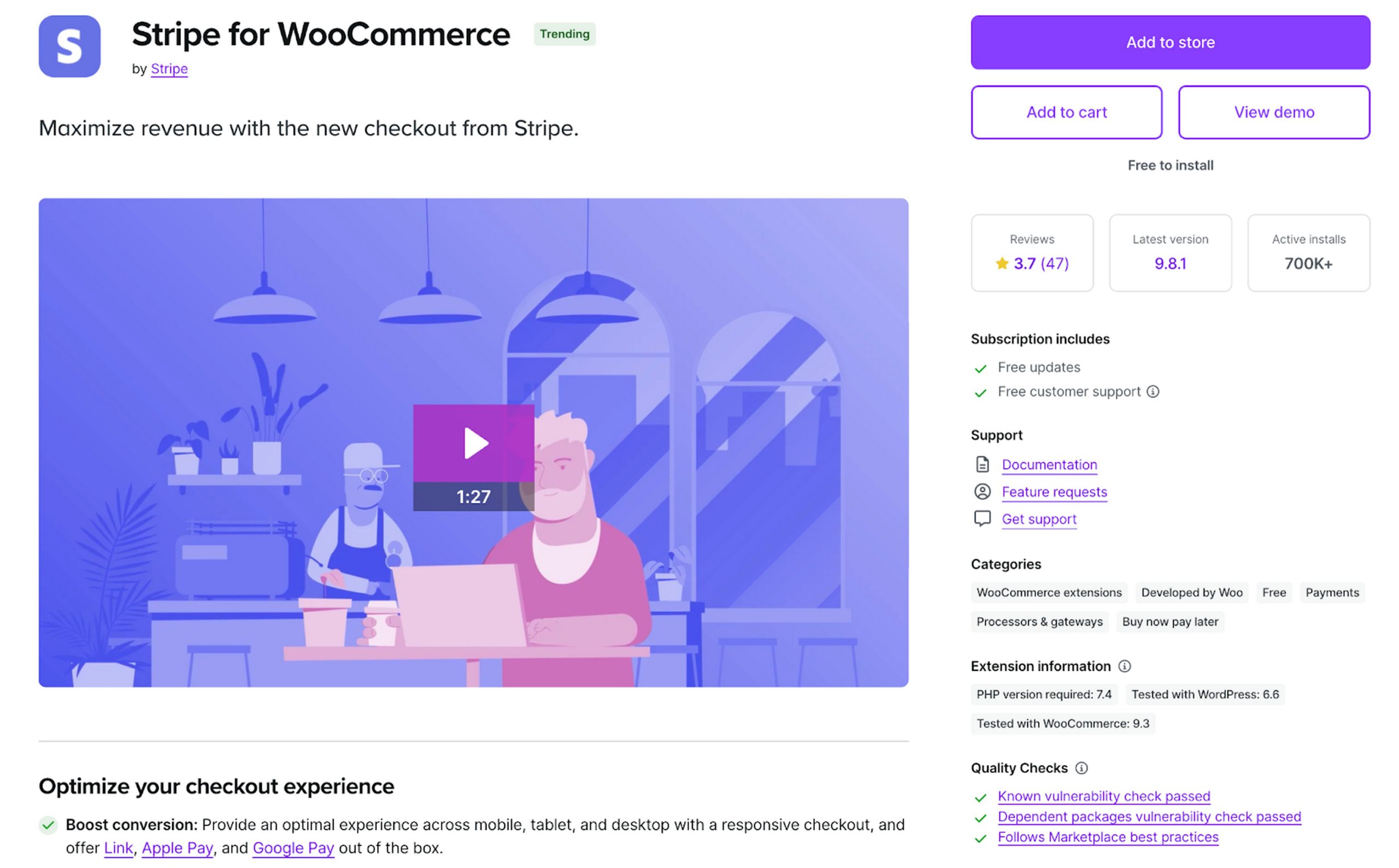 Stripe payment gateway integration WooCommerce.