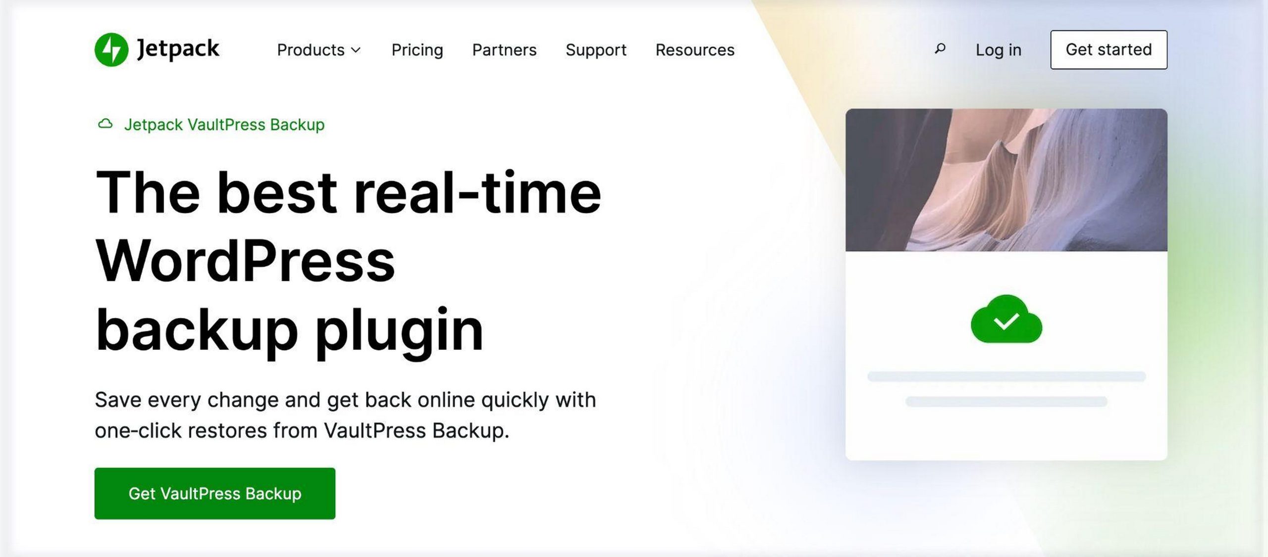 Jetpack VaultPress Backup