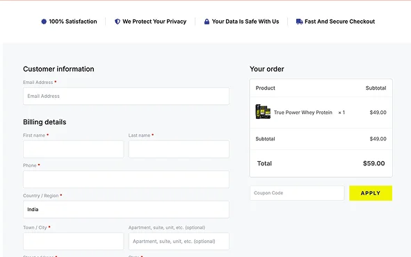 cartflows checkout template showcase 2
