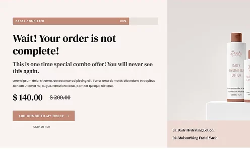 cartflows checkout template showcase 8
