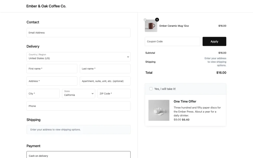 checkout like shopify lite final desktop