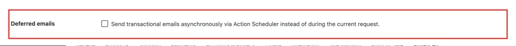 speed up checkout publish wc features deferred emails